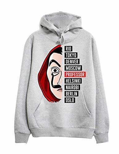 Social Sudadera La casa de Papel, Sudadera con Capucha La casa de Papel