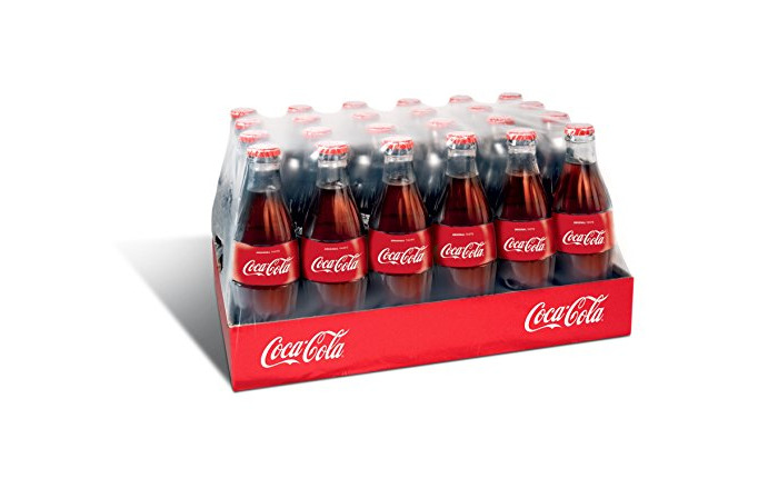 Social Botella Coca Cola de vidrio