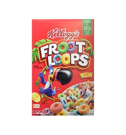 Kellog's Froot Loops Cereales Americanos