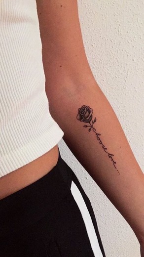 Tattoo de uma rosa
