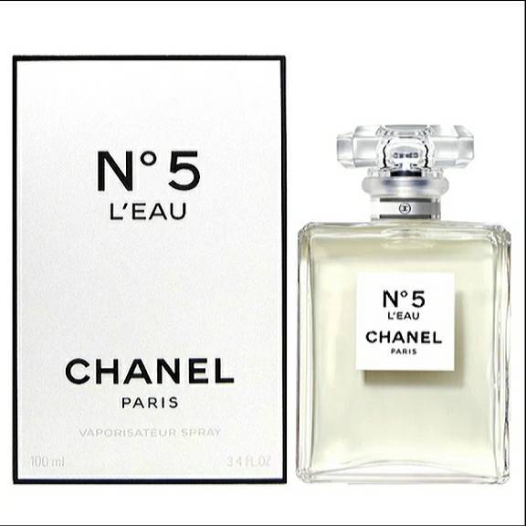 Belleza CHANEL N°5 L'EAU 100 ml eau de toilette Mujeres - Eau de