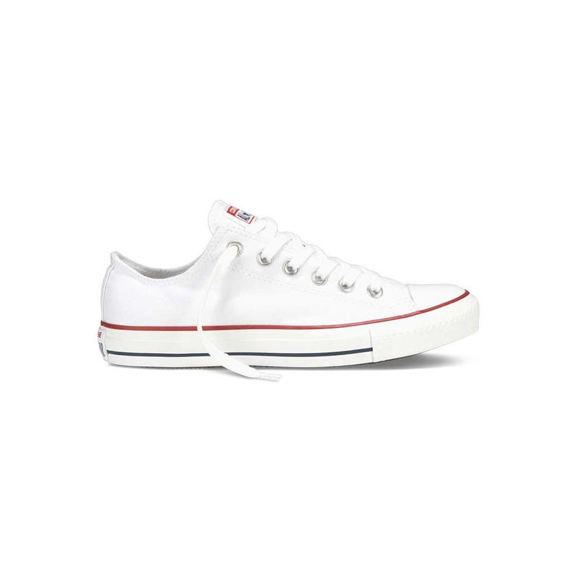 Moda Converse Chuck Taylor All Star Ox, Zapatillas de Lona, Unisex, Blanco