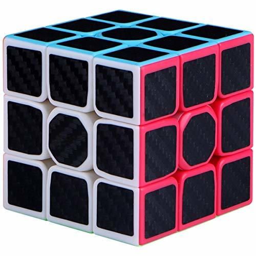 Maomaoyu Cubo Magico 3x3 3x3x3 Profesional Puzzle Cubo de la Velocidad Fibra