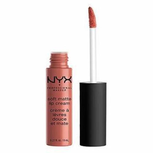 NYX Professional Makeup Pintalabios Soft Matte Lip Cream, Acabado cremoso mate, Color