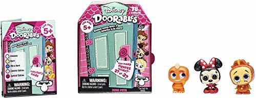 Social Doorables- Mini muñecas Sorpresa de Disney para coleccionar