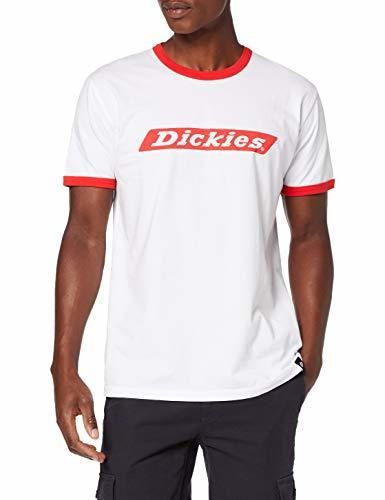 Dickies Bakerton Camiseta, Rojo, XX-Large