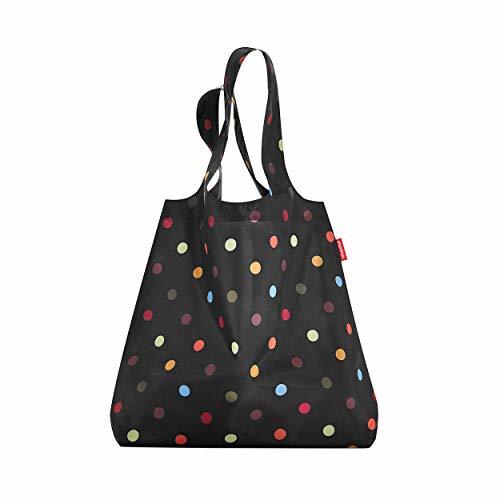 Moda Mini Maxi Shopper Bolsa de Viaje, Negro