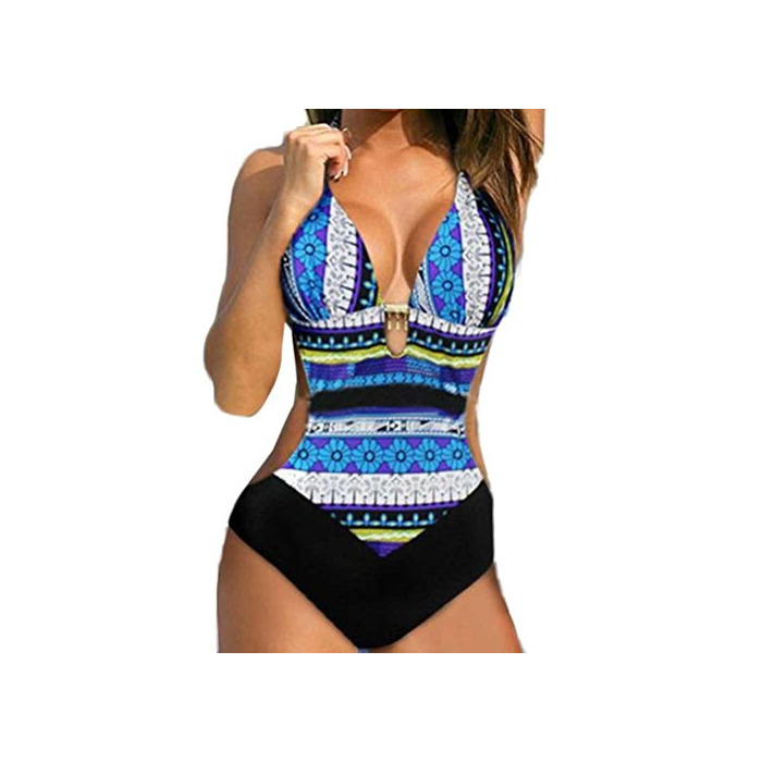 Electrónica PAOLIAN Trajes de una Pieza Bikini Enteros Sexy Mujer Verano 2018 Ropa