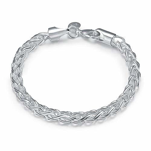 Producto braceletwly 1S925 Pulseras de Plata esterlina Bileklik Bizuteria Jewelry Kehribar para Mujeres