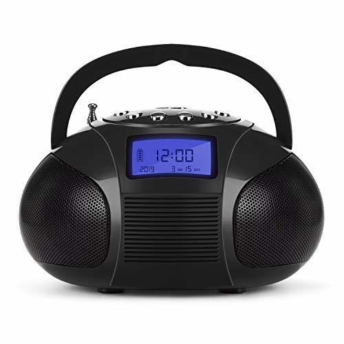 Places Radio FM Altavoz Bluetooth Alarma Despertador – August SE20 – USB SD