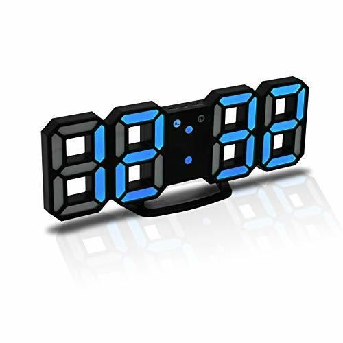 CENTOLLA Reloj Despertador Digital 3D LED