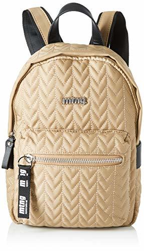 Places MTNG Padang, Bolso mochila para Mujer, Beige