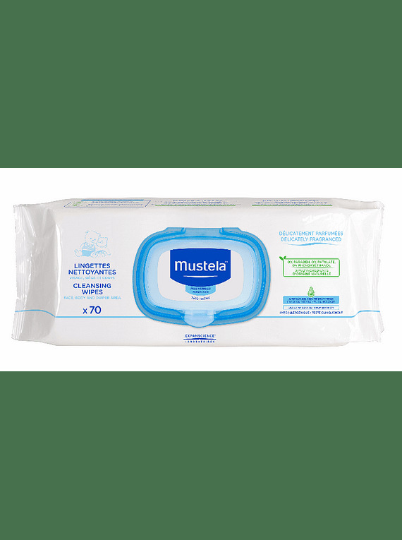 Producto Mustela bebé toalhetes de limpeza com perfume 