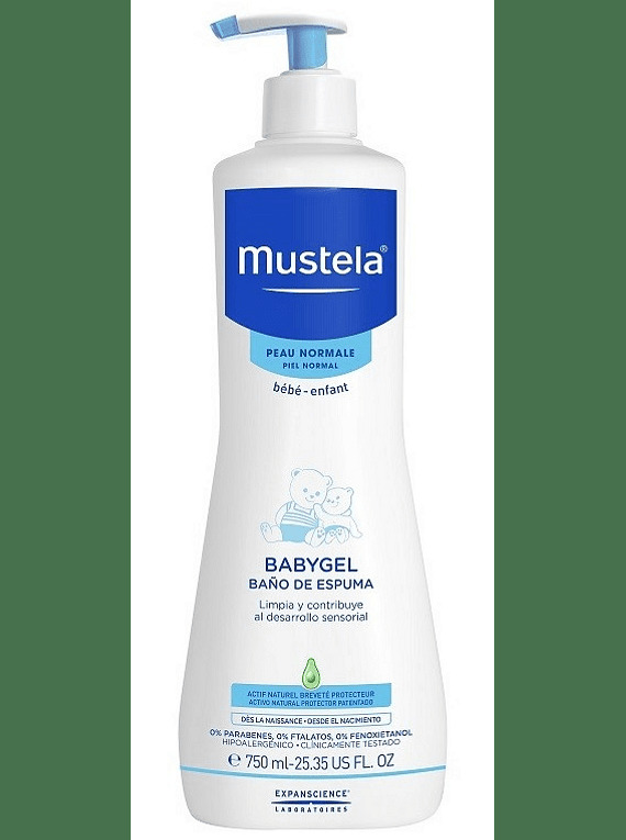 Product Mustela bebé espuma de banho 