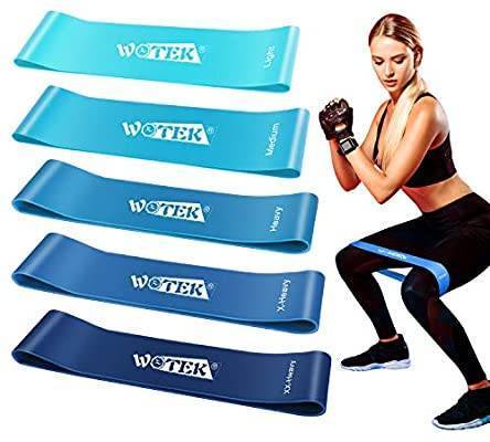 Moda ISUDA Elastic Fitness Bandas, Elastic Muscle Band Elastic Ru