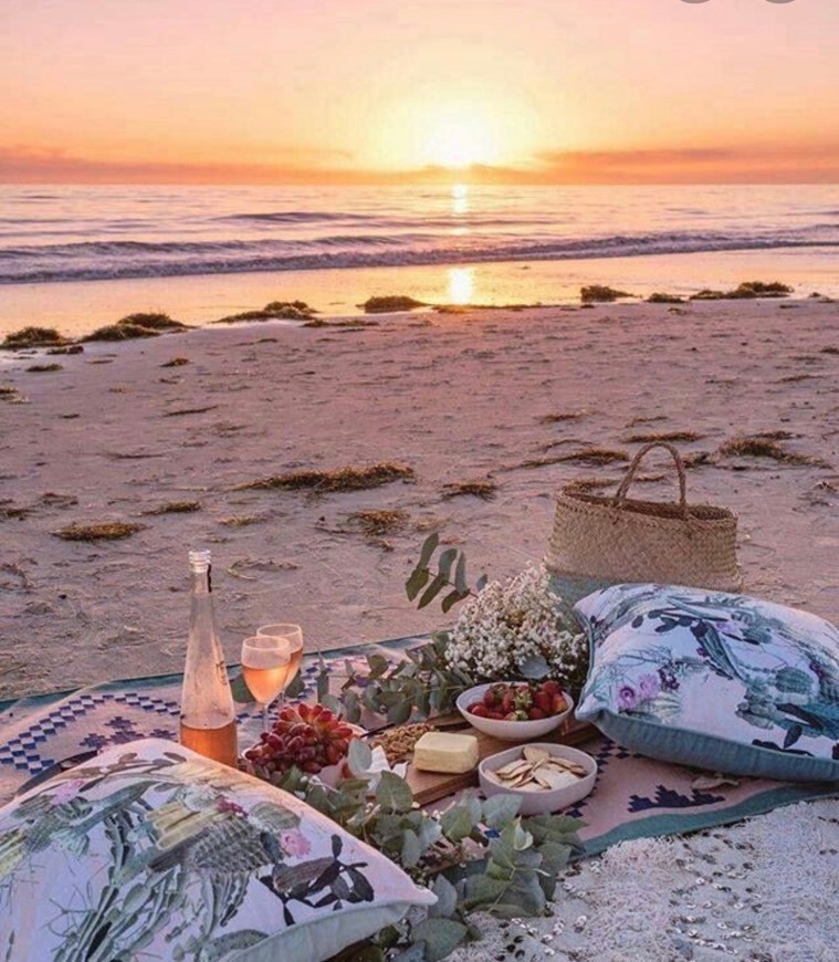 Fashion Sunset picnic