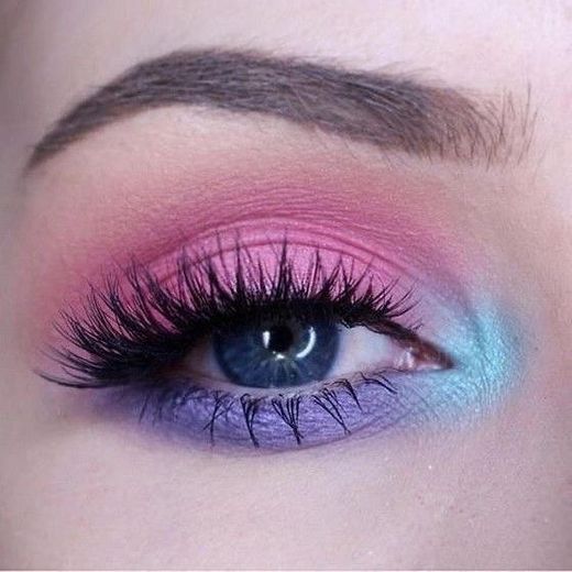 Pink Lavender Eye Makeup