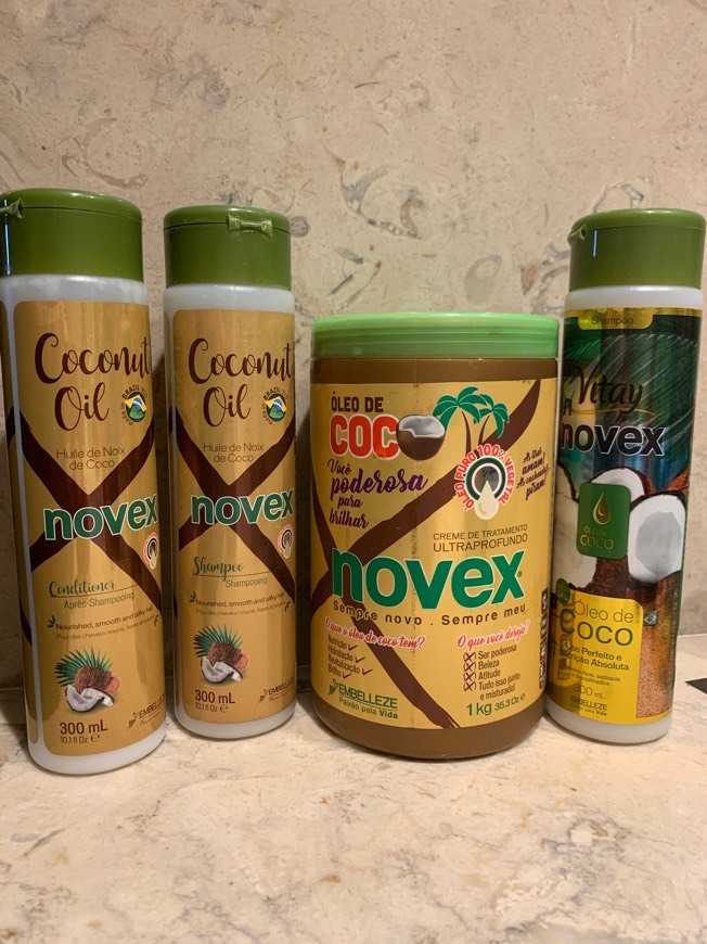 Moda Novex óleo de coco