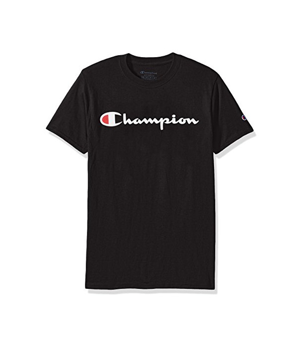Social Champion Classic Logo para Hombre Camiseta, Negro