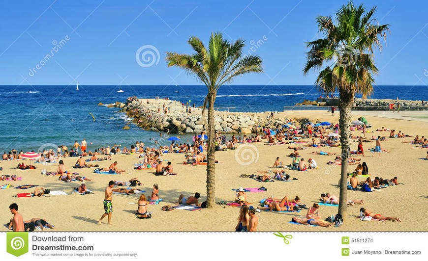 Lugar Playa de la Barceloneta