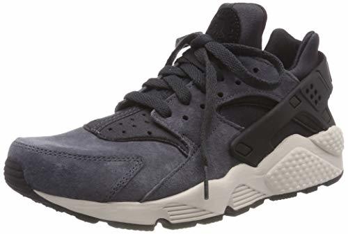 Moda Nike Air Huarache Run PRM, Zapatillas de Gimnasia para Hombre, Negro