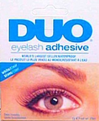 Belleza White/Clear DUO Eyelash Adhesive Waterproof Glue 7g .25oz