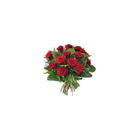 Florclick - Ramo de 12 Rosas Rojas