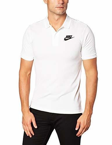 Nike Polo Sw Camiseta, Hombre, Blanco