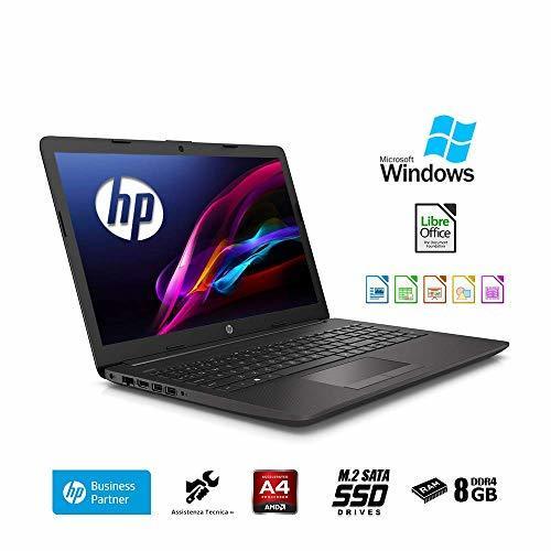 Product HP 255 G7 Ordenador portátil 15.6" HD A4 9125 2.60Ghz Turbo