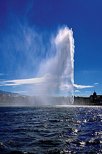 Lugares Jet d'Eau Fountain Geneva Switzerland Journal