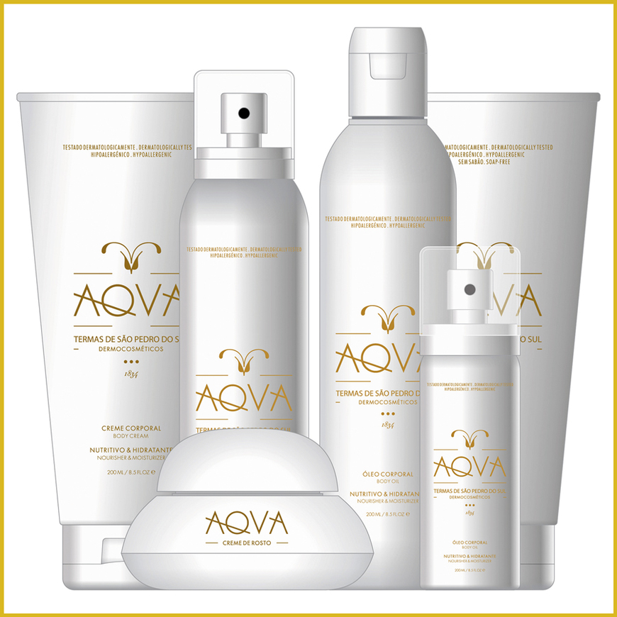 Productos Aqva dermocosméticos- Termas de São Pedro do Sul