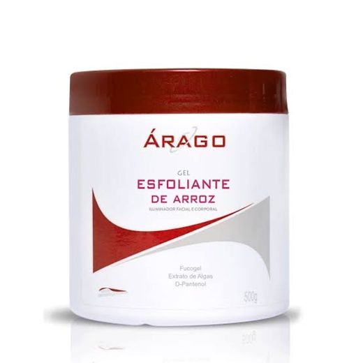 Esfoliante de arroz da marca arago 