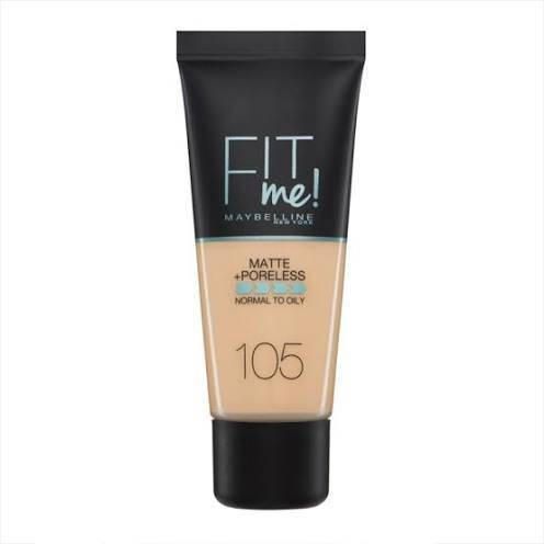 Base maybelline fit me matte 105