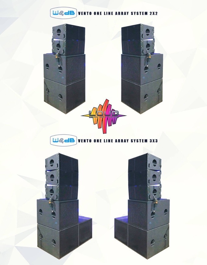 Product Sistemas de som w&db audio 