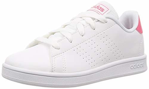 Fashion Adidas Advantage K, Zapatillas de Tenis Unisex niño, Blanco