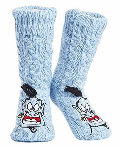 Disney Calcetines Antideslizantes Invierno Mujer Con Personajes Stitch Mickey Minnie, Zapatillas de