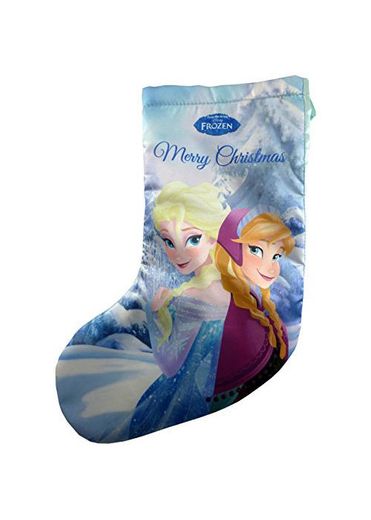 Calcetín para colgar con diseño de Anna y Elsa de Frozen