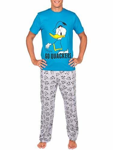 Disney Pijama para Hombre El Pato Donald Azul Large