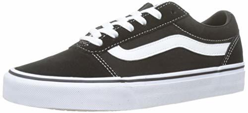 Social Vans Ward - Zapatillas para Mujer, Negro