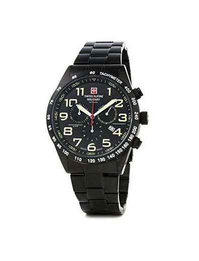 Swiss Alpine Military 7047.9177SAM Mens Watch Chronograph