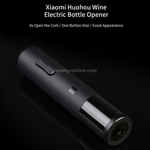 Huohou Sacacorchos eléctrico automático del Equipo del abrebotellas del Vino de Xiaomi