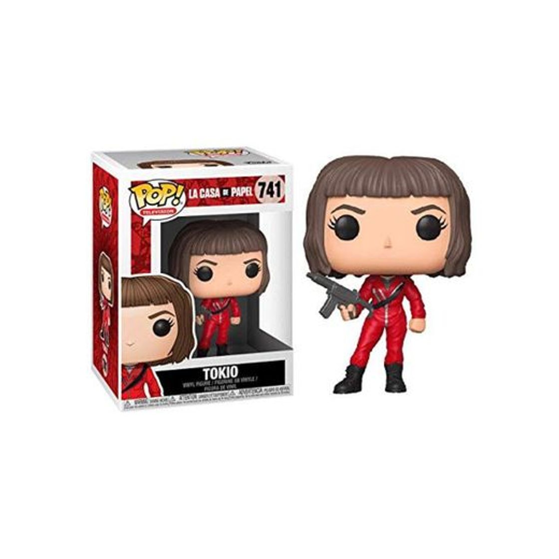 Game Funko Pop la casa de Papel Tokio 741 Figuras 9 cm Serie TV Tokyo