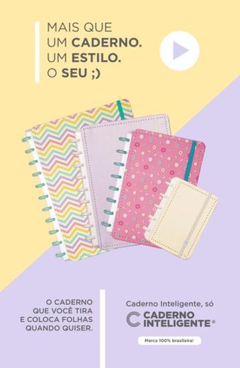 Caderno Inteligente ® - O mais prático, criativo e sustentável!