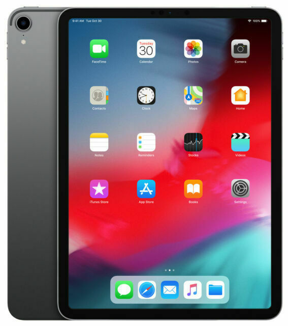 iPad Pro 2018 APPLE (12.9'' - 64 GB - Wi-Fi - Cinzento Sider