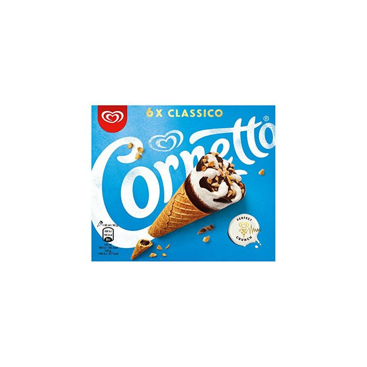 Social Cornetto Helado en Cono Clásico con nata