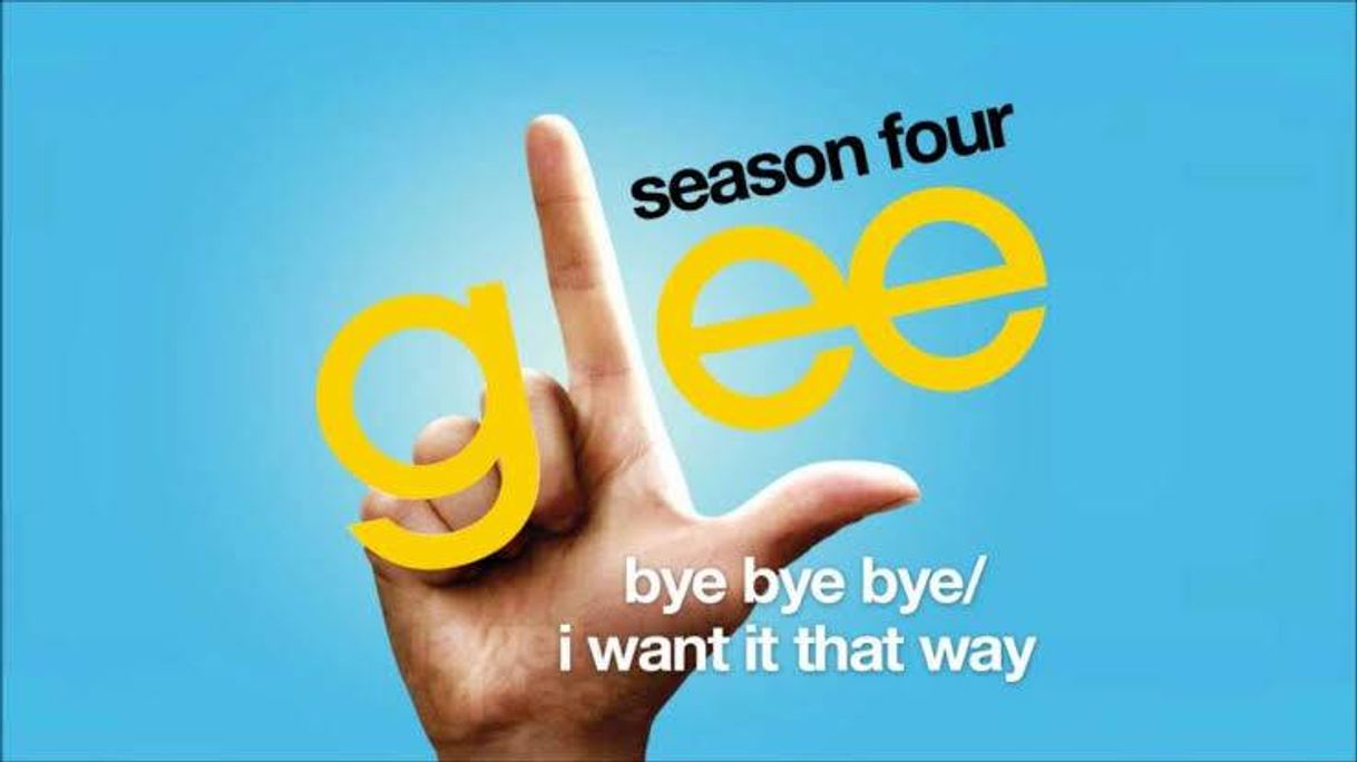 Canción Bye Bye Bye / I Want It That Way (In the Style of the Glee Cast, N Sync, Backstreet Boys) [Karaoke Version]