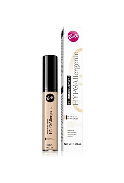 Beauty Bell hipoalergénico concelaer de ojos líquido 02 Medium 6