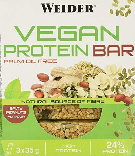 Belleza JOE WEIDER VICTORY Vegan Protein Bar Cacahuete salado 3 u