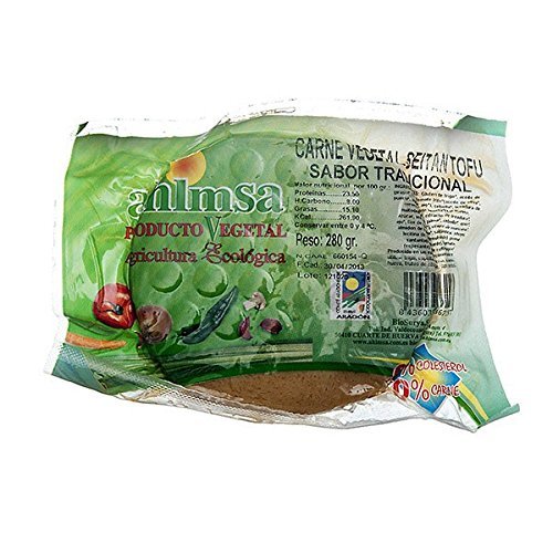 Lugar Ahimsa Seitan Tofu Tradicional Bio 280 Gr Vegano 280 Gramos 280 ml