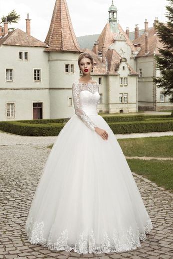 WeddingDazzle Wedding Dresses Ball Gown Sweetheart Lace-up ...